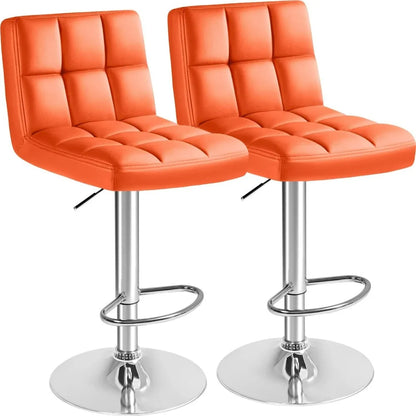 Pu Leather Swivel Adjustable Hydraulic Bar Stool