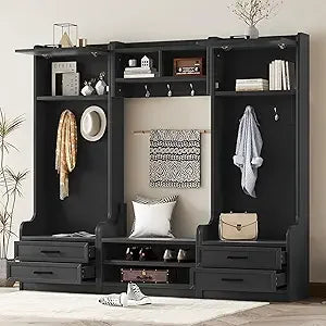 Storage Shelves Drawers and Cabinet Multi-Functional