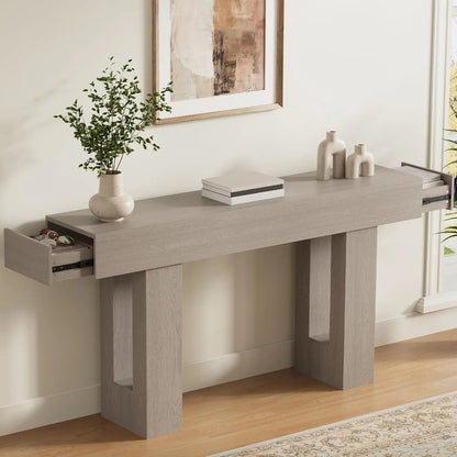Console Table with Drawers