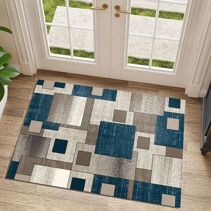 Washable Modern Non Slip Area Rug