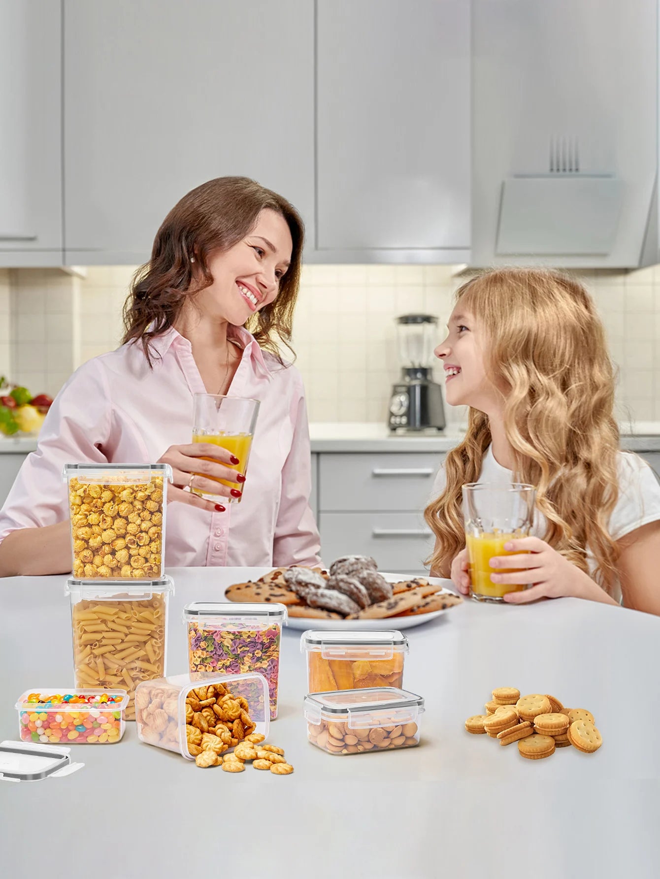 24/48pcs, Sealed Food Storage Containers with Lids