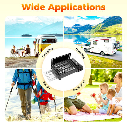 Portable Camping Grill Gas Stove