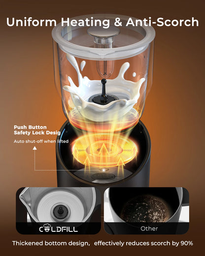 8-in-1 Milk Frothier and Steamer