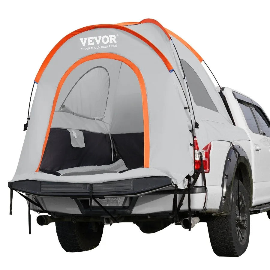 6.4-6.7ft Truck Bed Tent with Rain Layer