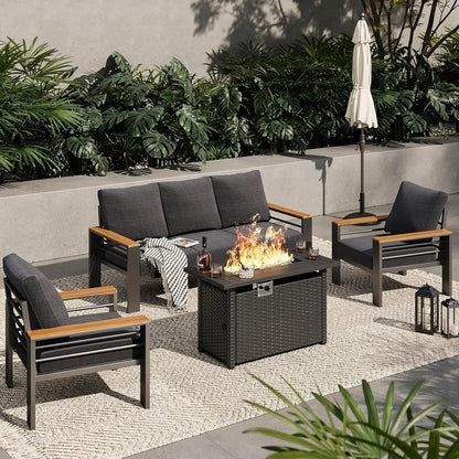 Outdoor Patio Furniture Set, with Coffee Table