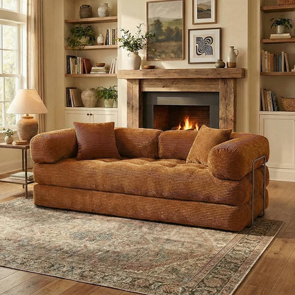 79' Futon Sofa Bed Convertible Couch