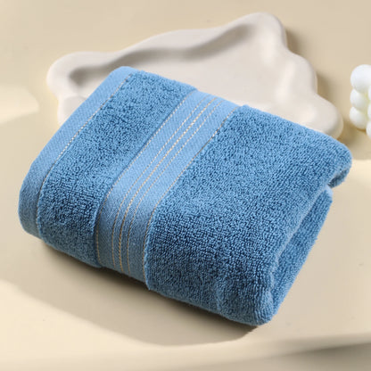 100% Cotton Towels with Gold Thread Decoration