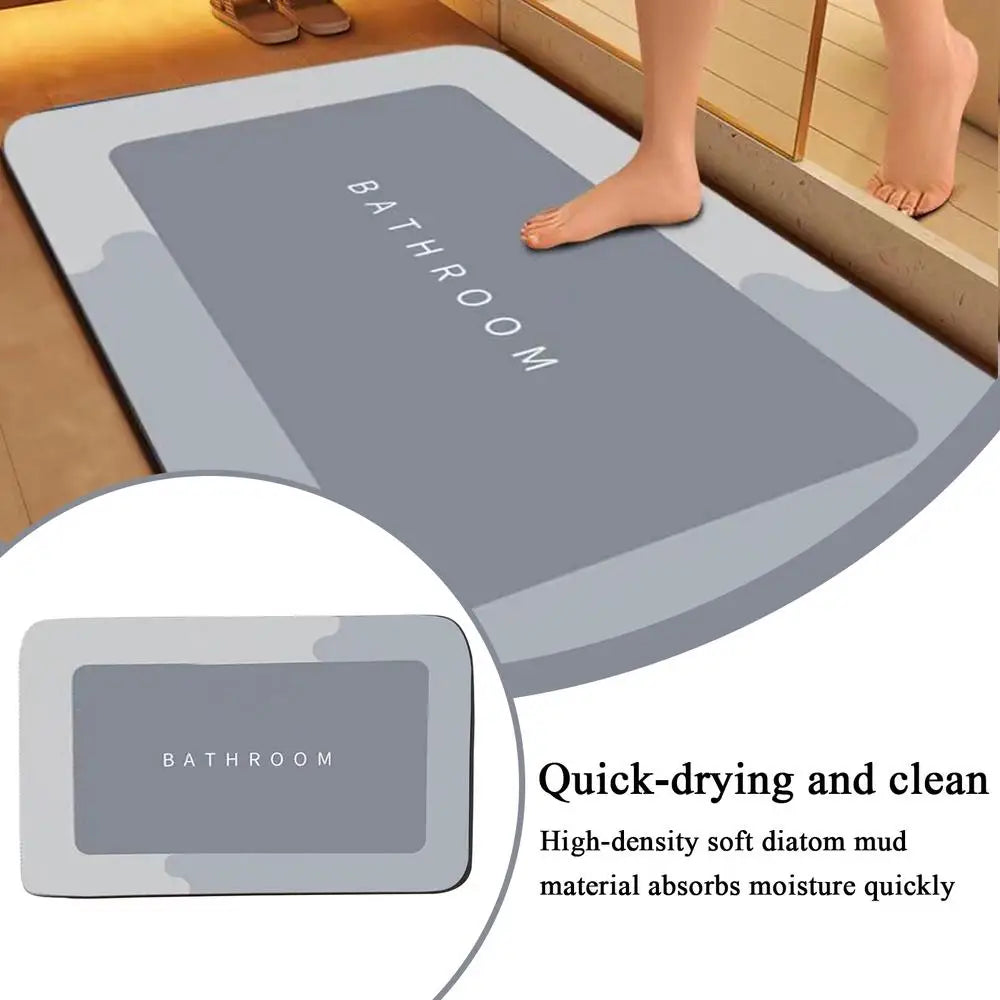 Diatomaceous Absorbent Bath Mat