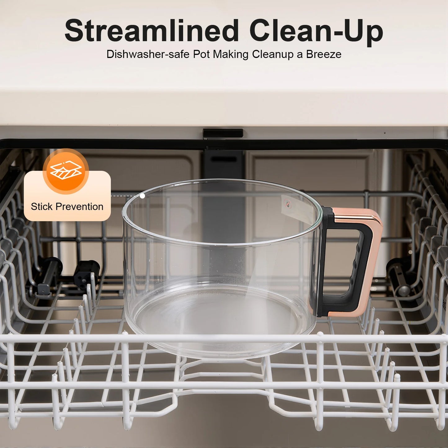 4.2L 1200W 360° Viewable Airy Fryer