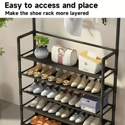 Shoe and Hat storage rack  with shelves
