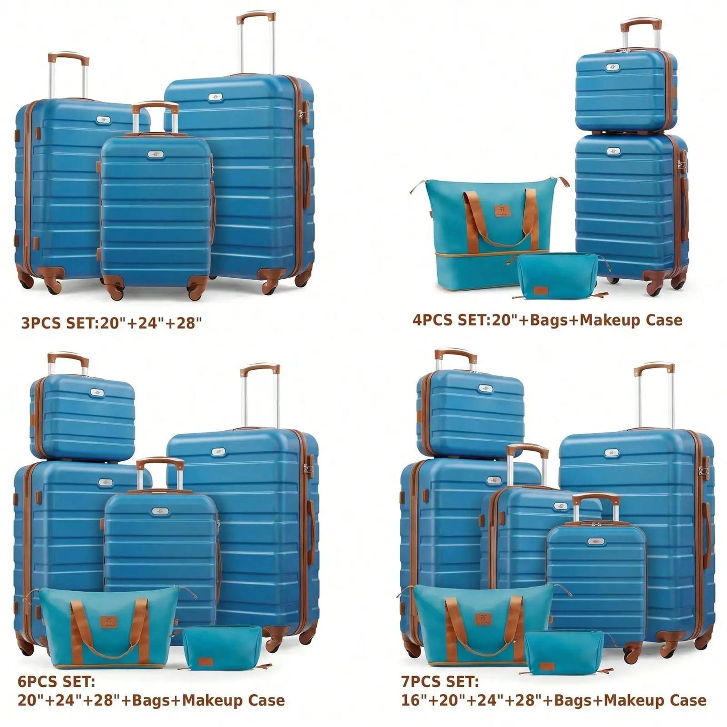 Large Capacity Luggage Set