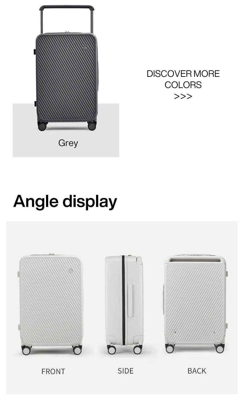 Travel Luggage set with Wide Handle