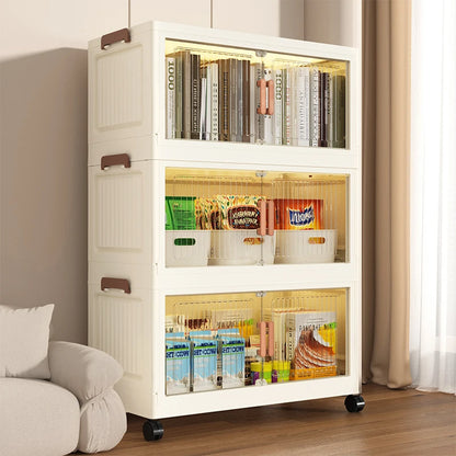 Multi-Purpose Stackable Thickened Storage Cabinet