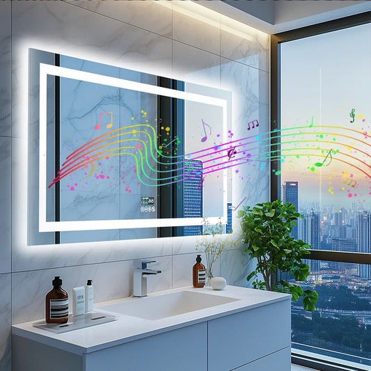 Dimmable LED Bathroom Vanity Mirror