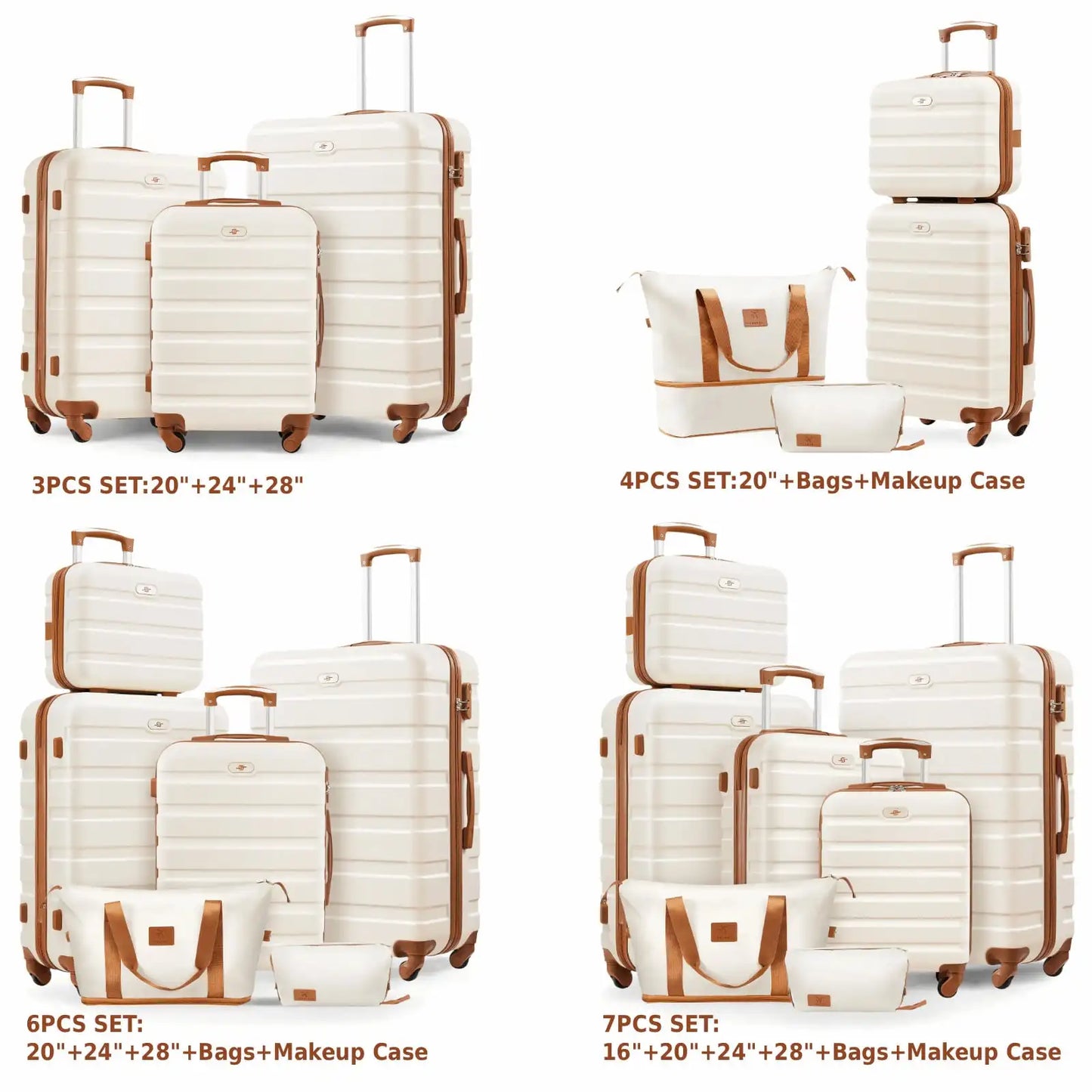 Large Capacity Luggage Set