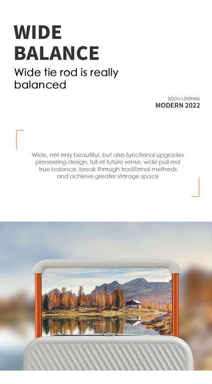 Travel Luggage set with Wide Handle