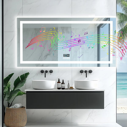 Dimmable LED Bathroom Vanity Mirror