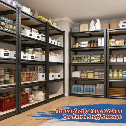 2000LBS Capacity Heavy Duty Adjustable Storage Shelves
