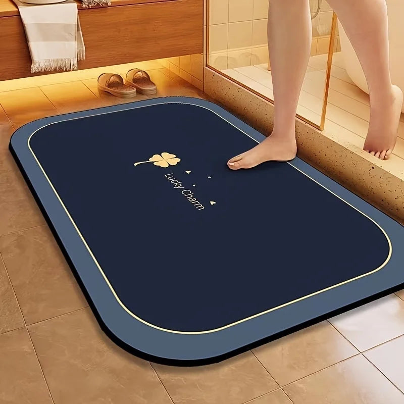 Bath Mat Quick Dry Super Absorbent Non-slip