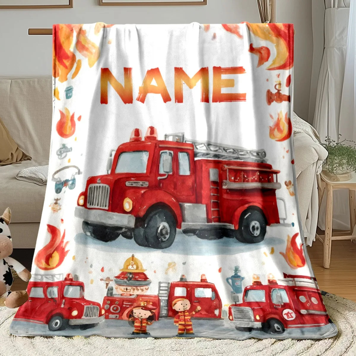 A lightweight customized portable blanket