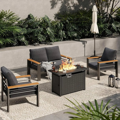 Outdoor Patio Furniture Set, with Coffee Table