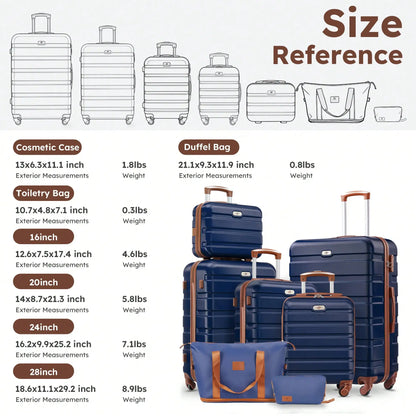 Large Capacity Luggage Set