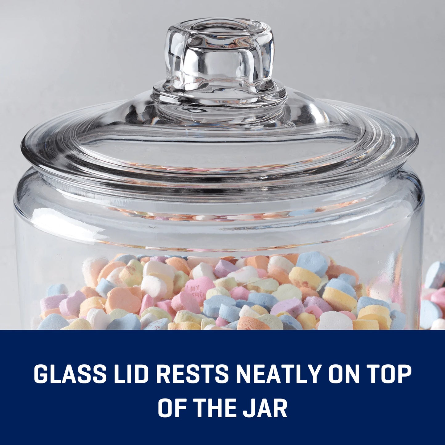 1 Gallon Vintage Glass Storage Jar