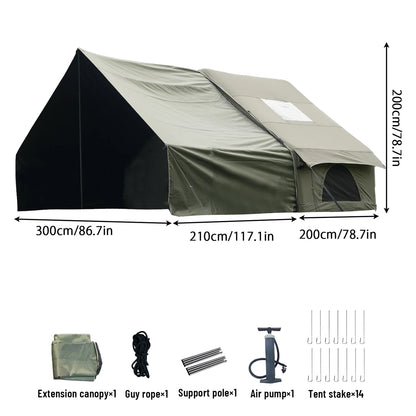 4-6 Person Outdoor Family Luxury Inflatable Tent