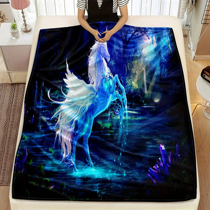 Fantasy Unicorn Blanket