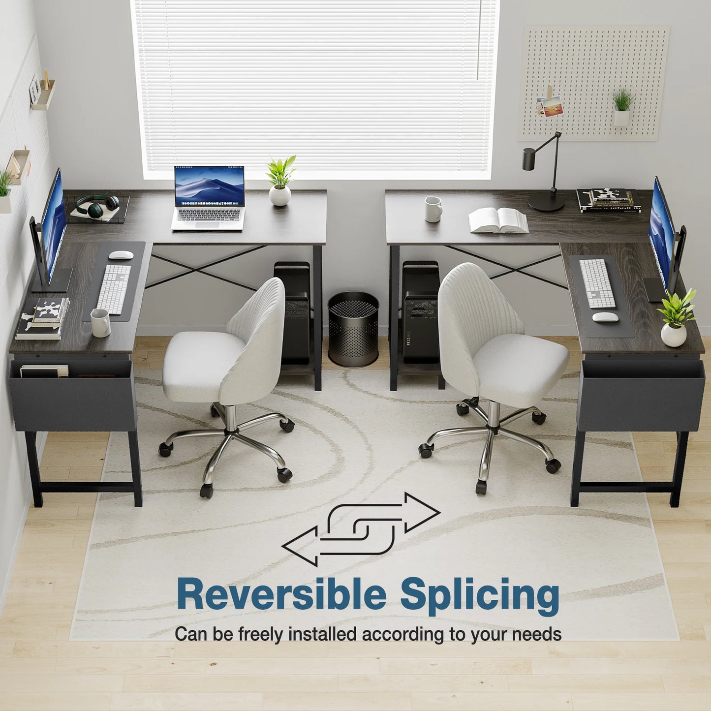 50 Inch Office Writing PC Wooden Table
