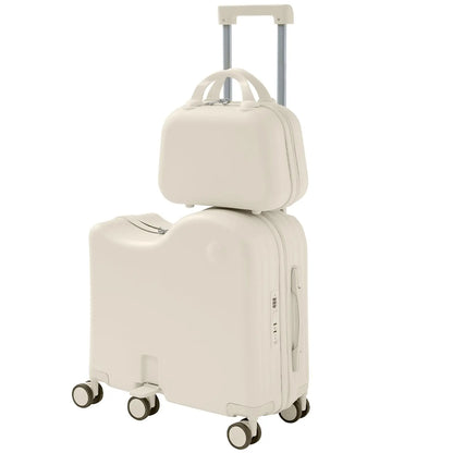 Ride-on Luggage Set with Bag for Kids