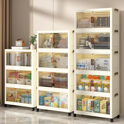 Multi-Purpose Stackable Thickened Storage Cabinet