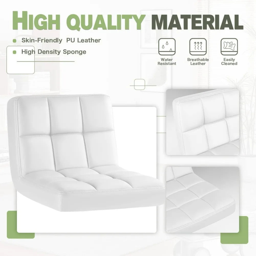 Pu Leather Swivel Adjustable Hydraulic Bar Stool