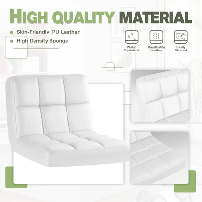 Pu Leather Swivel Adjustable Hydraulic Bar Stool