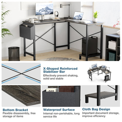 50 Inch Office Writing PC Wooden Table