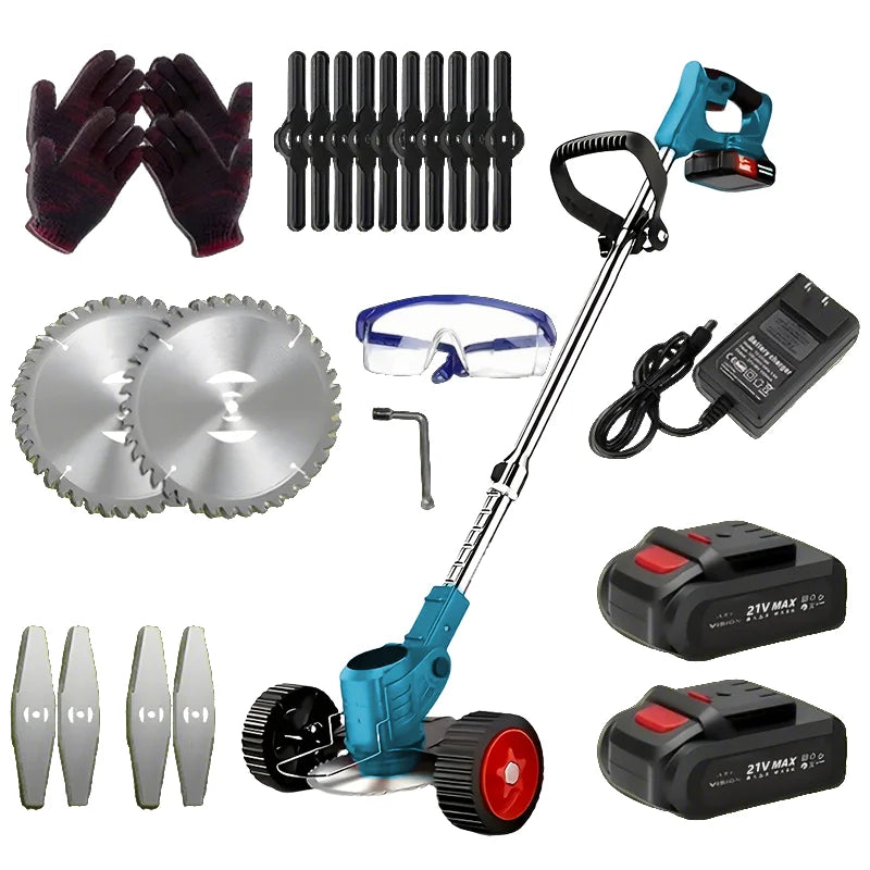 Cordless Lawn Trimmer Weed Wacker Lawn Mower