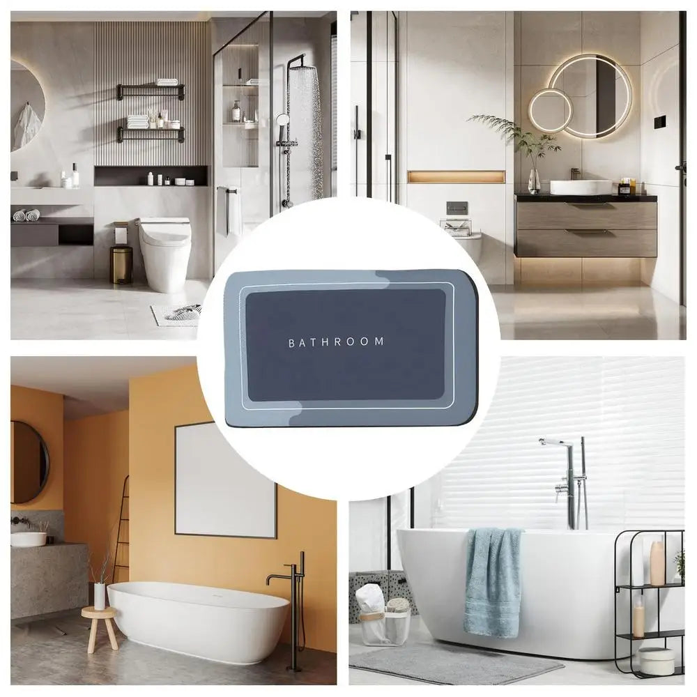 Diatomaceous Absorbent Bath Mat