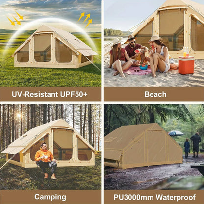 4-6 Person Inflatable Quick Setup Air Tent