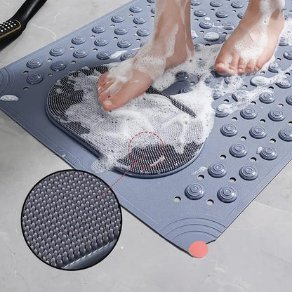 Non-Slip Shower Mat with Foot Massage