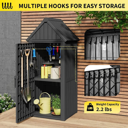 Outdoor Large Capacity Storage Shed