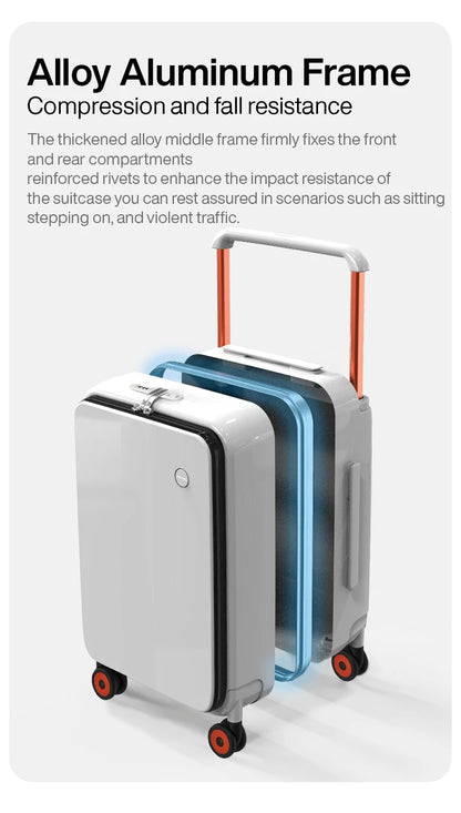 20 Inch New Design Wide Handle Suitcase