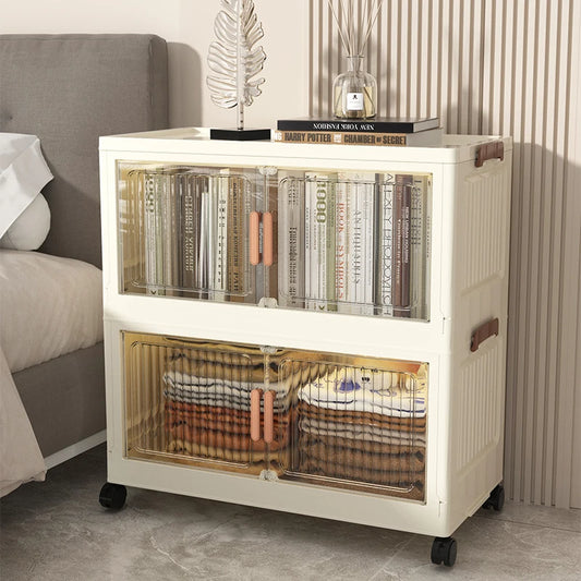 Multi-Purpose Stackable Thickened Storage Cabinet