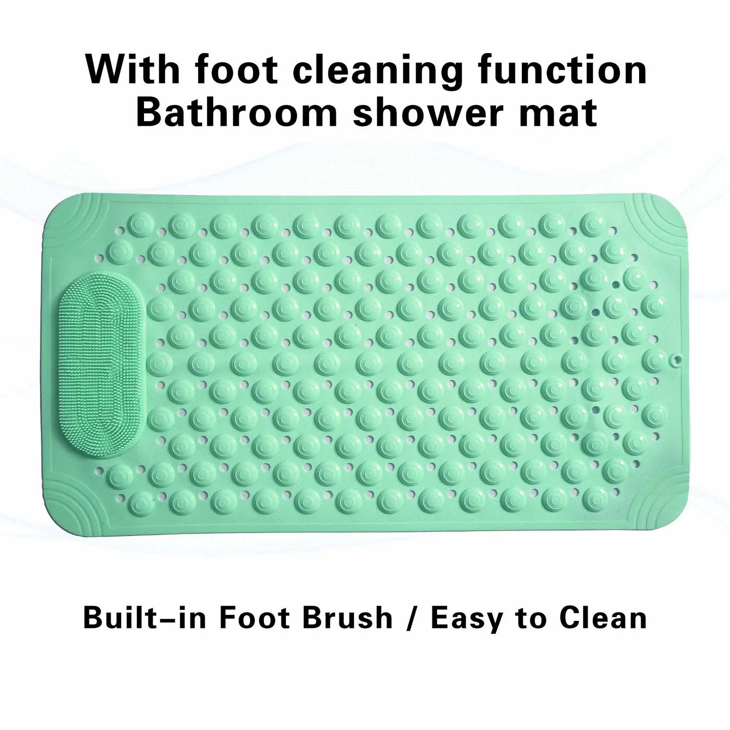 Non-Slip Shower Mat with Foot Massage