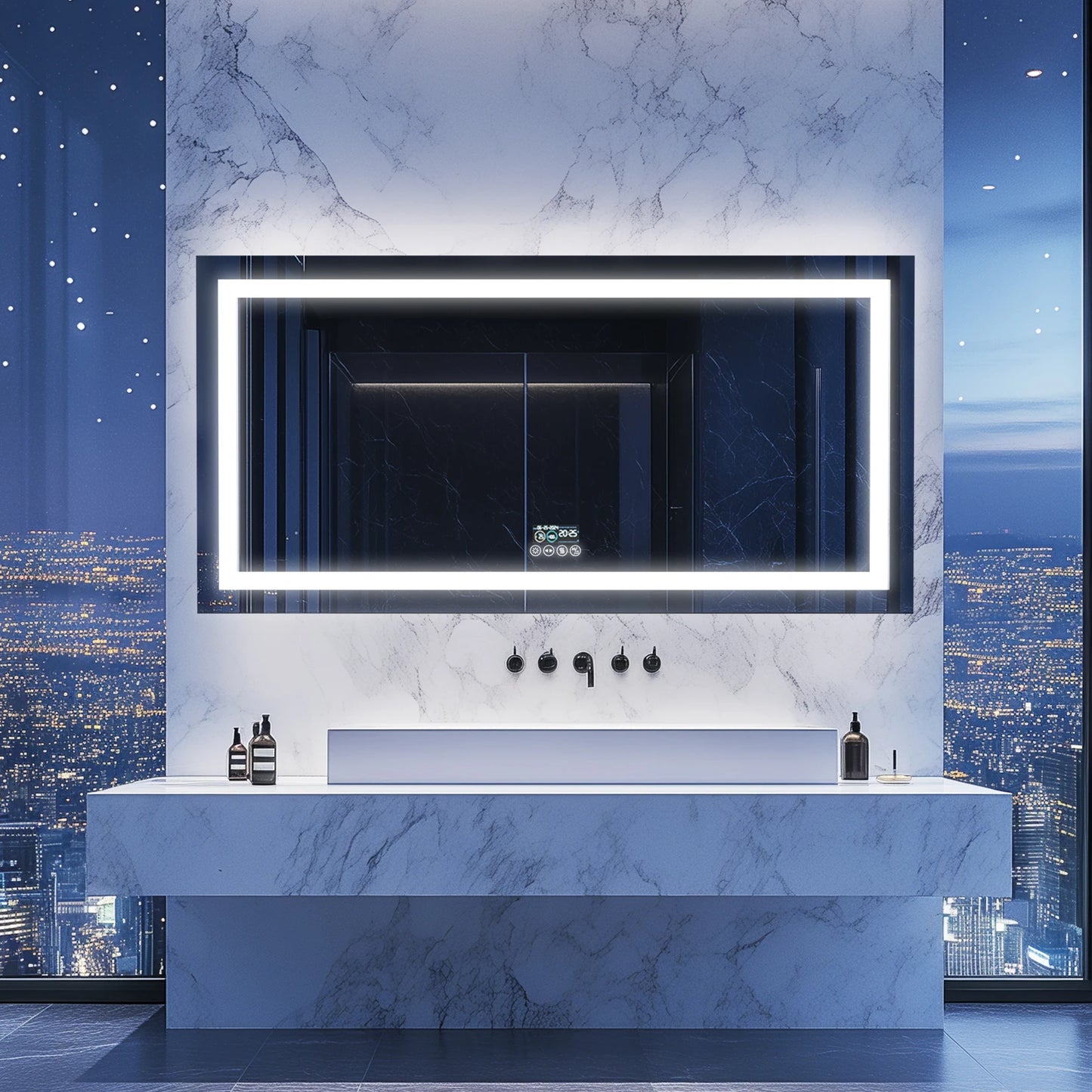 Dimmable LED Bathroom Vanity Mirror
