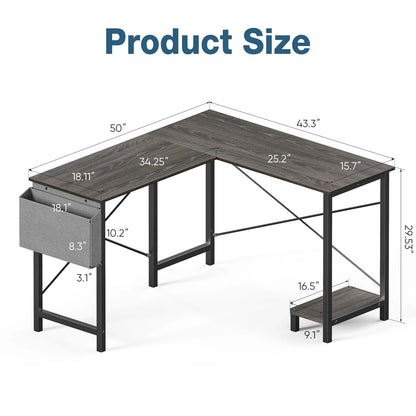 50 Inch Office Writing PC Wooden Table