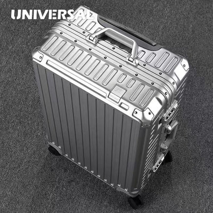 2-Pieces New Ultra Sturdy Aluminum Frame Luggage