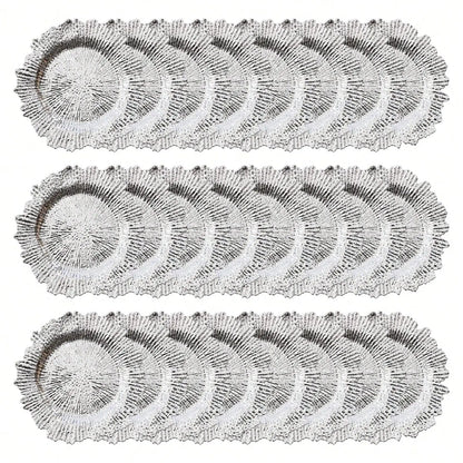 24PC Charger Plastic Reef Plate