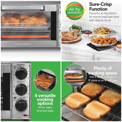 4 Slice Air Fryer Toaster Oven Combo