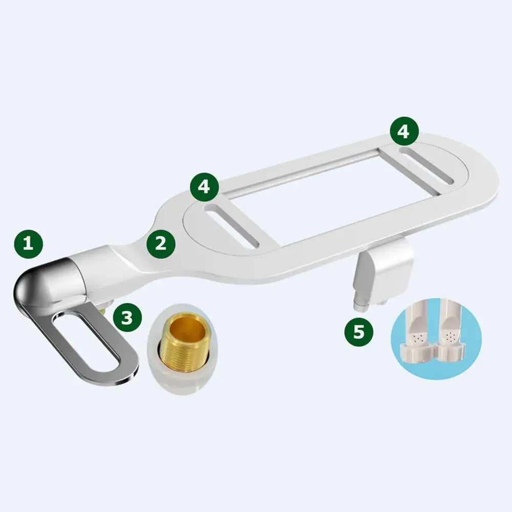 Smart Toilet Bidet Sprayer With Adjustable Pressure