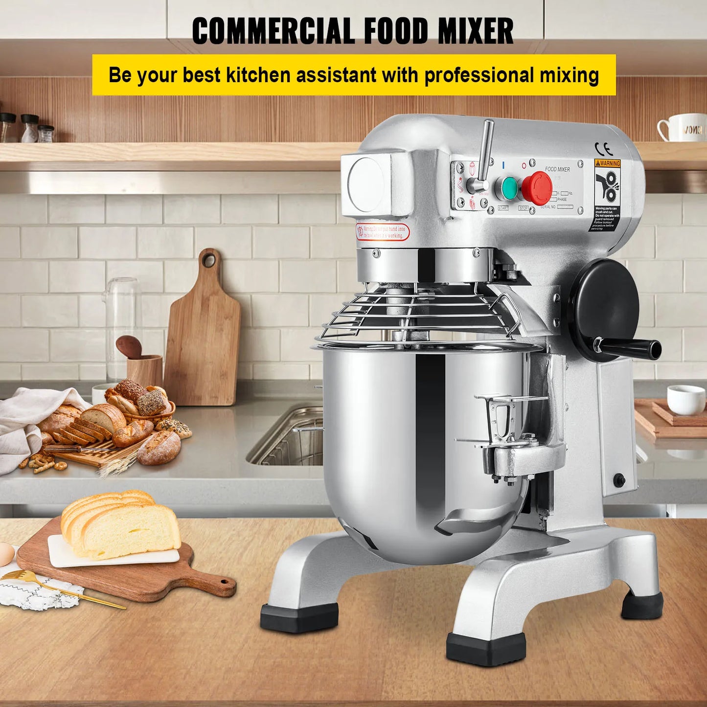 10-30L Electric Dough Machine Stainless Steel Commercial